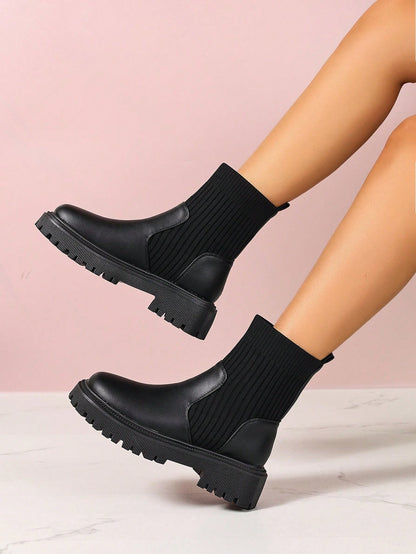 Women's leather boots