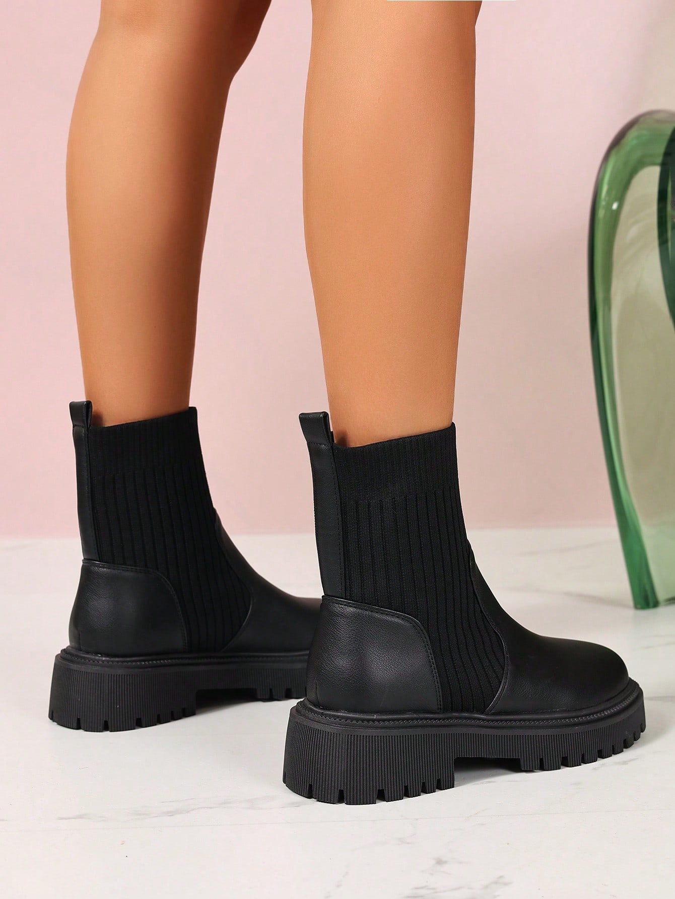 Women's leather boots